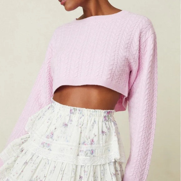LoveShackFancy Calloway Sweater - Picture 1 of 6